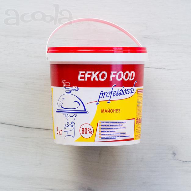 Майонез EFKO FOOD Professional 80% 3кг